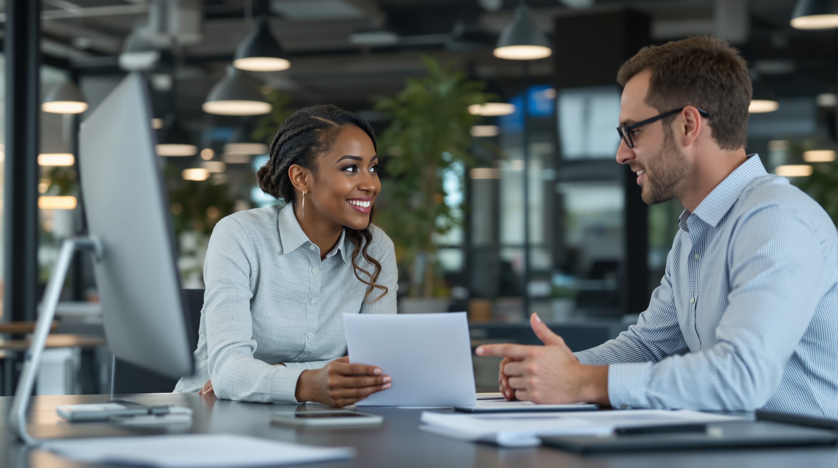 Professional mentorship meeting